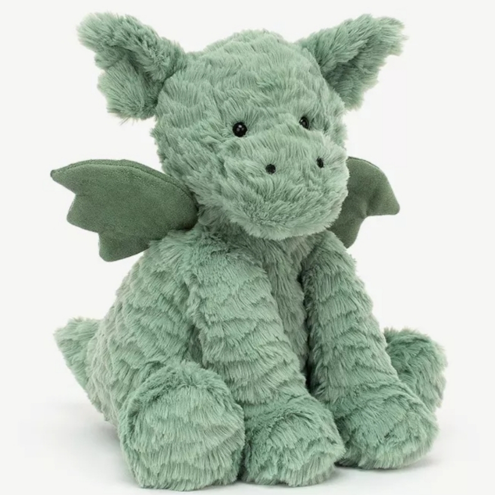 Jellycat Fuddlewuddle Dragon 9.1x5.1x3.5" with 8" Wingspan Soft and Plus…